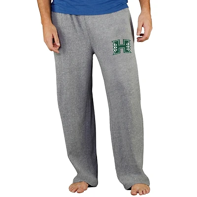 Men's Concepts Sport Gray Hawaii Warriors Mainstream Terry Pants