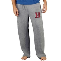 Men's Concepts Sport Gray Harvard Crimson Mainstream Terry Pants