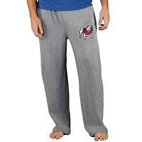 Men's Concepts Sport Gray Georgia Bulldogs Mainstream Terry Pants
