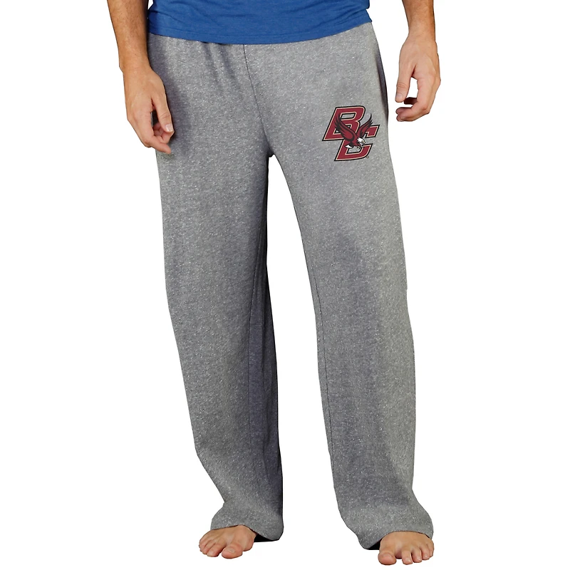 Men's Concepts Sport Gray Boston College Eagles Mainstream Terry Pants