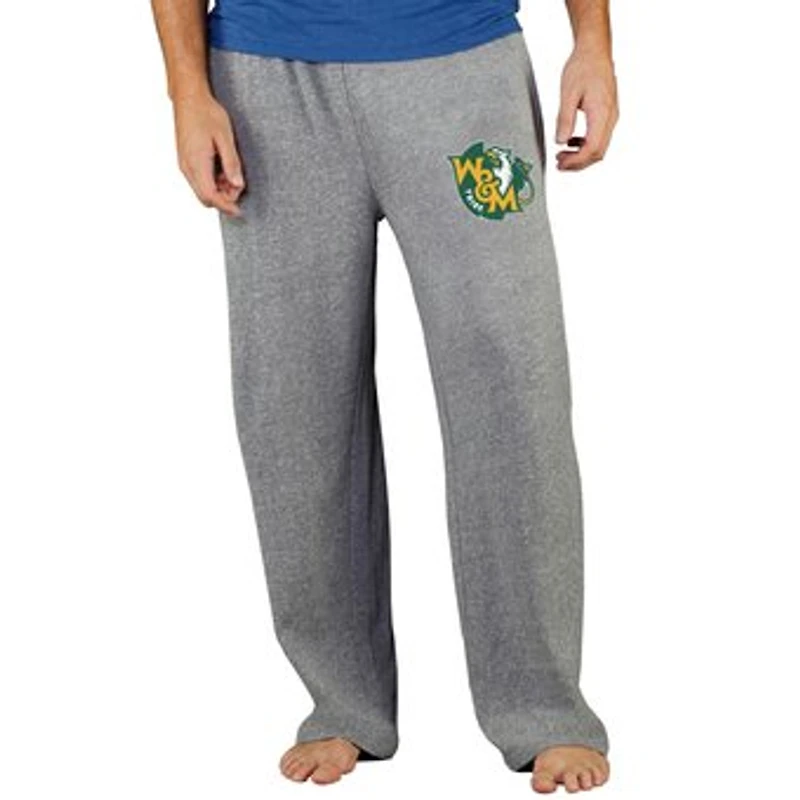 Men's Concepts Sport Gray William & Mary Tribe Mainstream Terry Pants