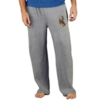 Men's Concepts Sport Gray Wyoming Cowboys Mainstream Terry Pants
