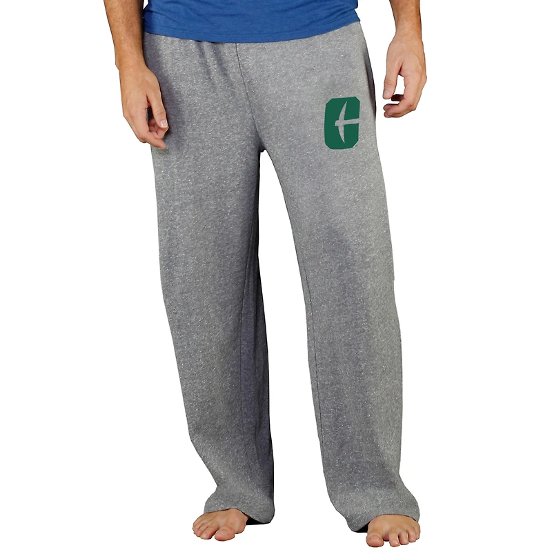 Men's Concepts Sport Gray Charlotte 49ers Mainstream Terry Pants