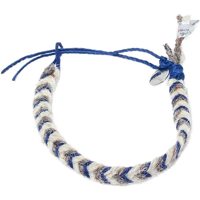 Tokens and Icons Chicago Cubs Game-Used Baseball Yarn Bracelet