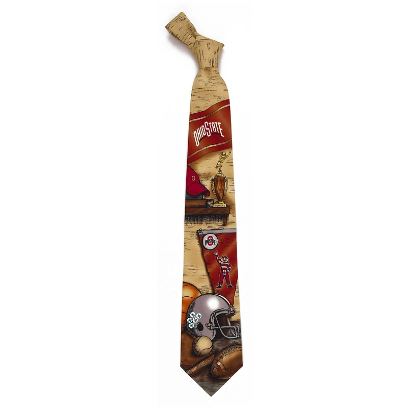 Men's Ohio State Buckeyes Nostalgia Tie