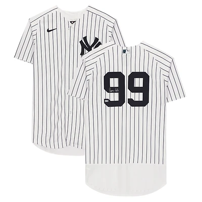 Aaron Judge New York Yankees Autographed White Nike Authentic Jersey