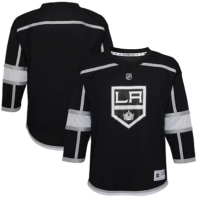 Youth Black Los Angeles Kings Home Replica Blank Jersey