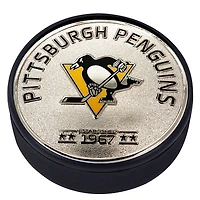 Pittsburgh Penguins Medallion Collection Established Puck