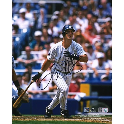 Tino Martinez New York Yankees Autographed 8" x 10" Hitting Photograph