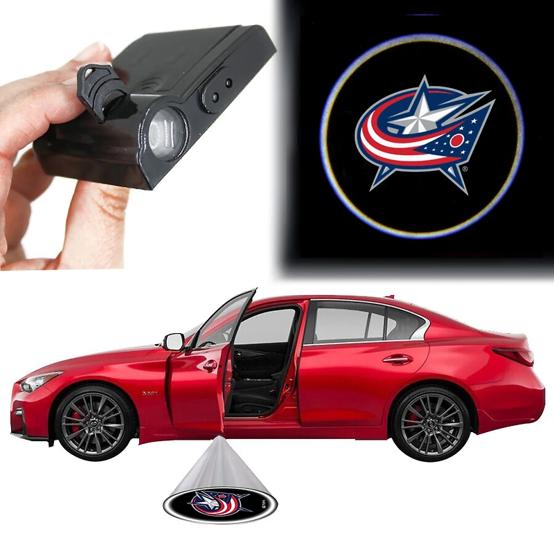 Columbus Blue Jackets Car Door Light