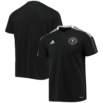 Men's adidas Black Inter Miami CF Tiro AEROREADY Polo