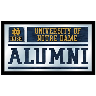 Notre Dame Fighting Irish 26'' x 15'' Team Alumni Mirror