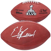 Ed Reed Baltimore Ravens Autographed Super Bowl XLVII Pro Football