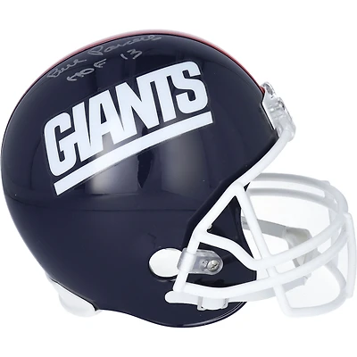 Bill Parcells New York Giants Autographed Riddell Throwback VSR4 Replica Helmet with "HOF 13" Inscription