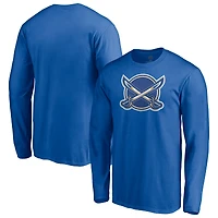 Men's Royal Buffalo Sabres Special Edition Primary Logo Long Sleeve T-Shirt