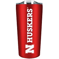 Nebraska Huskers 18oz. Stainless Soft Touch Tumbler