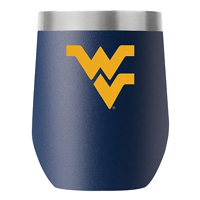 West Virginia Mountaineers 12oz. Stemless Tumbler