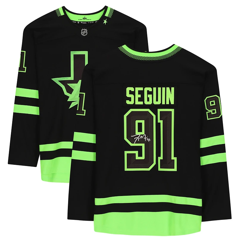 Tyler Seguin Dallas Stars Autographed Black Alternate Adidas Authentic Jersey