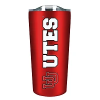 Utah Utes 18oz. Stainless Soft Touch Tumbler