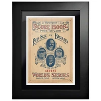 Boston Red Sox World Series 14'' x 18'' Framed Program