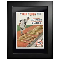 New York Yankees World Series 14'' x 18'' Framed Program