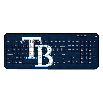 Tampa Bay Rays Team Logo Wireless Keyboard