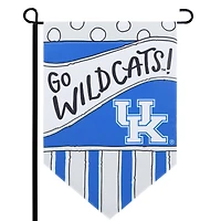 Kentucky Wildcats 12'' x 18'' Dots & Stripes Double-Sided Flag