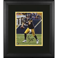 Ben Roethlisberger Pittsburgh Steelers Framed Autographed 8" x 10" Vertical Photograph