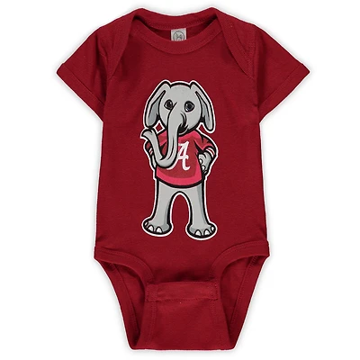 Infant Crimson Alabama Crimson Tide Big Team Logo Bodysuit