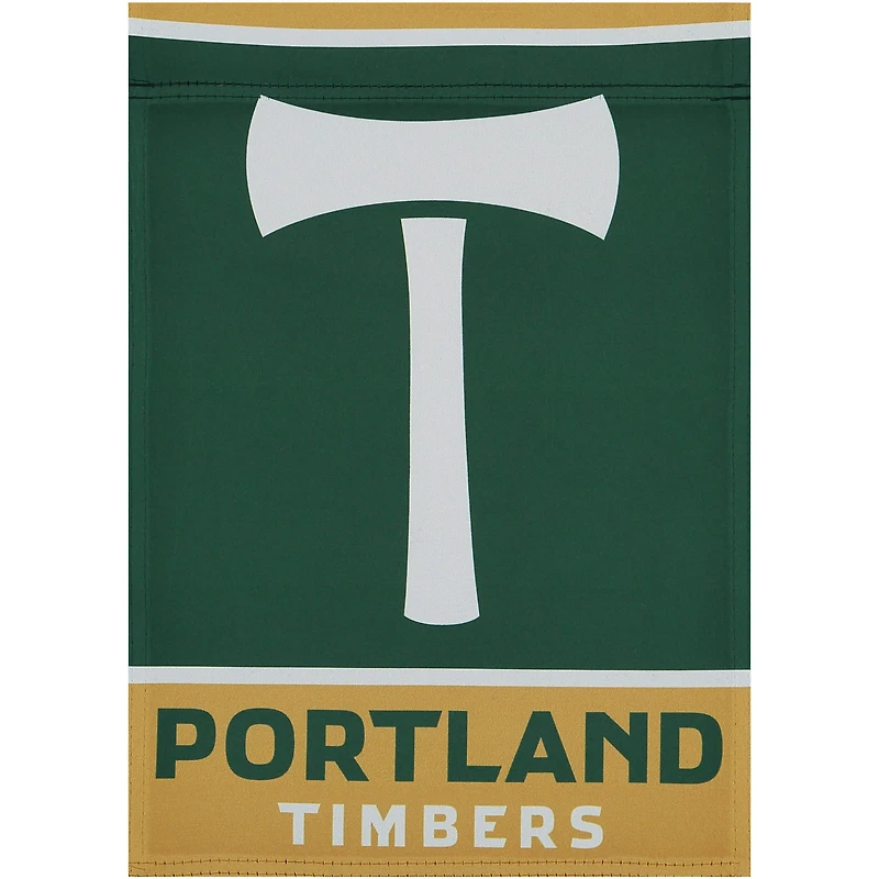 WinCraft Portland Timbers 12" x 18" Team Double-Sided Garden Flag