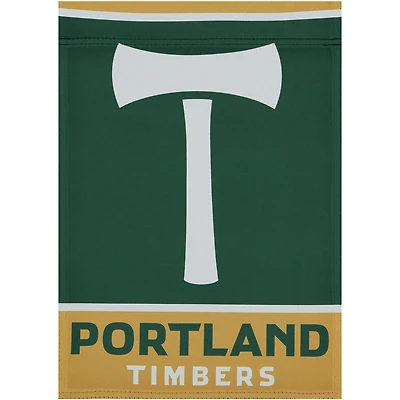 WinCraft Portland Timbers 12" x 18" Team Double-Sided Garden Flag