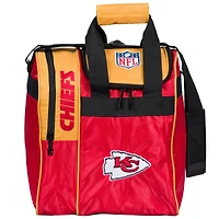 Kansas City Chiefs Single Bowling Ball Tote Bag with Shoe Compartment