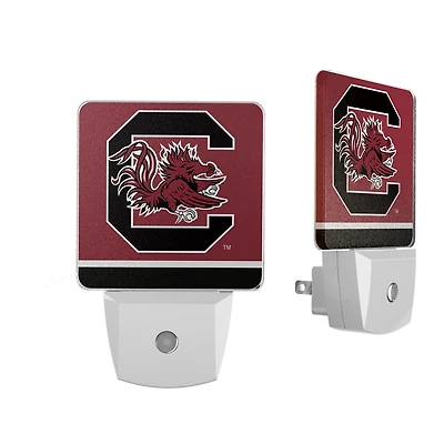 South Carolina Gamecocks Stripe Design Nightlight 2-Pack
