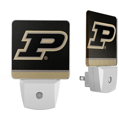 Purdue Boilermakers Stripe Design Nightlight 2-Pack