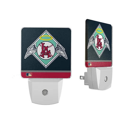 Los Angeles Angels Stripe Design Nightlight 2-Pack
