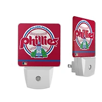 Philadelphia Phillies Alternate Logo Stripe Design Nightlight 2-Pack