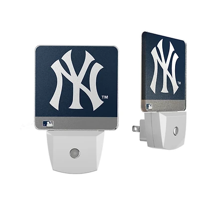 New York Yankees Stripe Design Nightlight 2-Pack