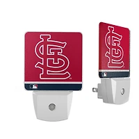 St. Louis Cardinals Stripe Design Nightlight 2-Pack