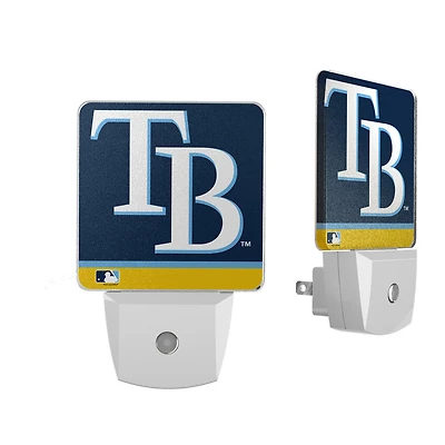 Tampa Bay Rays Stripe Design Nightlight 2-Pack