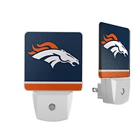 Denver Broncos Stripe Design Nightlight 2-Pack