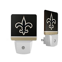 New Orleans Saints Stripe Design Nightlight 2-Pack