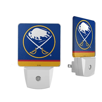 Buffalo Sabres Stripe Design Nightlight 2-Pack