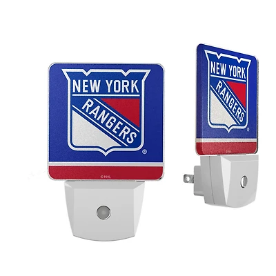 New York Rangers Stripe Design Nightlight 2-Pack