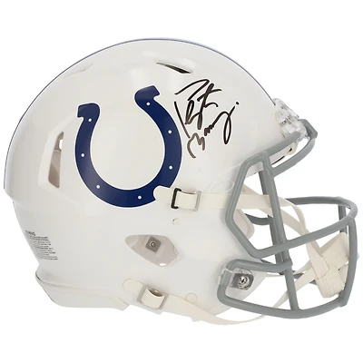 Peyton Manning Indianapolis Colts Autographed Riddell 2020 Speed Authentic Helmet