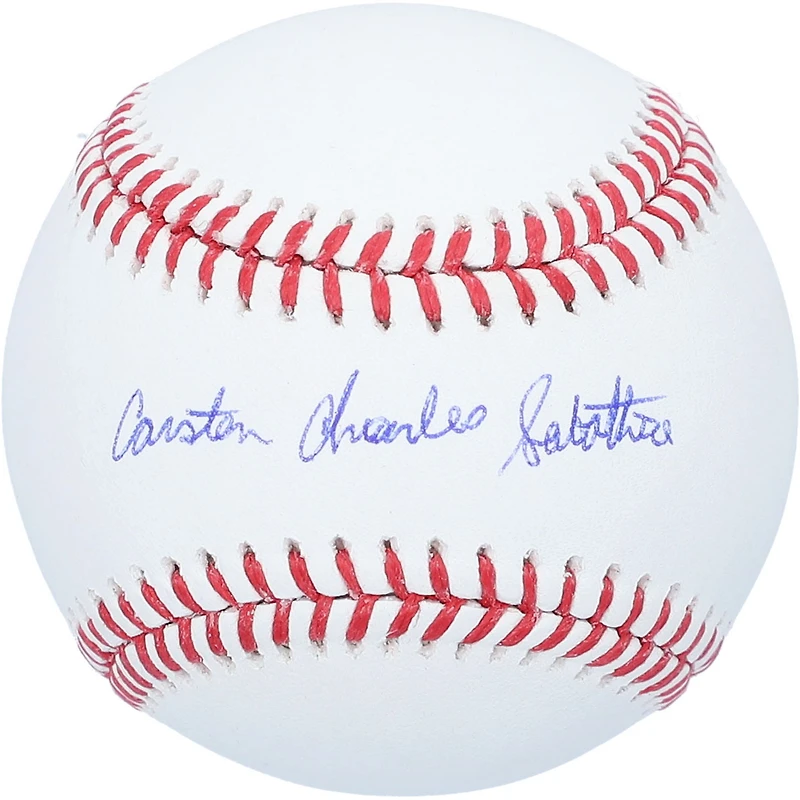 CC Sabathia New York Yankees Autographed "Carsten Charles Sabathia" Baseball