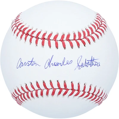 CC Sabathia New York Yankees Autographed "Carsten Charles Sabathia" Baseball