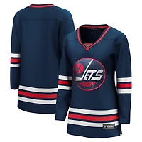 Women's Fanatics Navy Winnipeg Jets Alternate Breakaway Jersey