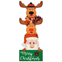 Auburn Tigers 31'' Santa Stack Leaner