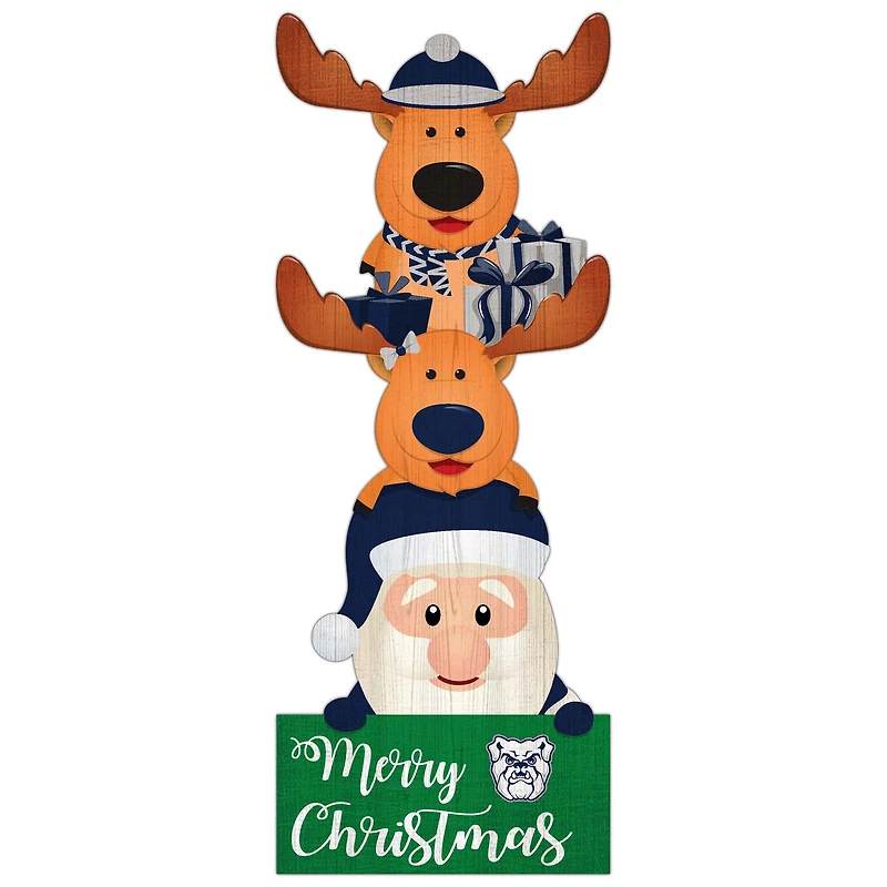 Butler Bulldogs 31'' Santa Stack Leaner
