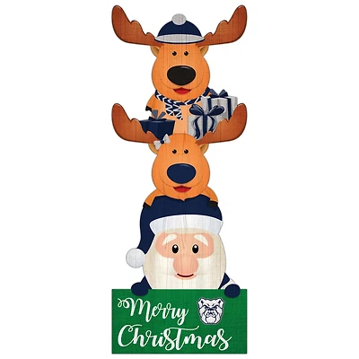 Butler Bulldogs 31'' Santa Stack Leaner